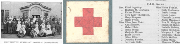 World War One hospitals images montage