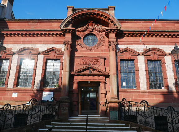 Exterior of Kendal Library