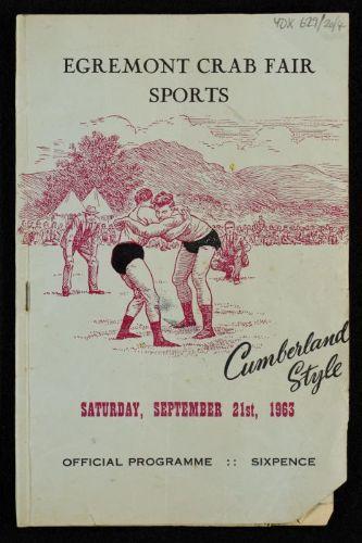 Crab Fair programme cover