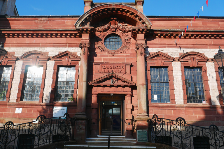 Exterior of Kendal Library